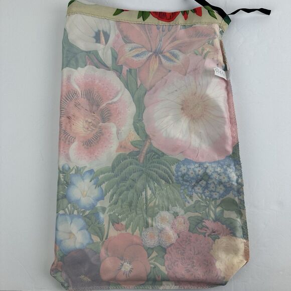 GUCCI Floral Tropical Trees Dust Bag Drawstring Travel Shoes 18"L x 12"W - Picture 7 of 10